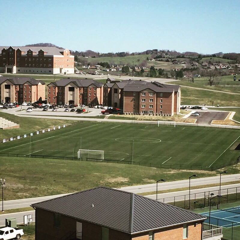 Arial view of LMU Soccer Complex